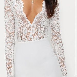 Body on lace dress - brand new